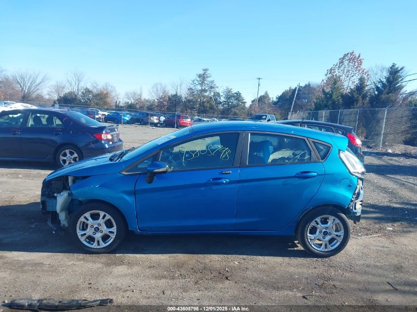 2015 Ford Fiesta Se VIN: 3FADP4EJXFM129851 Lot: 43805798