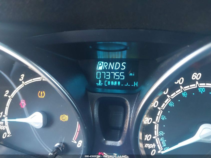 2015 Ford Fiesta Se VIN: 3FADP4EJXFM129851 Lot: 43805798