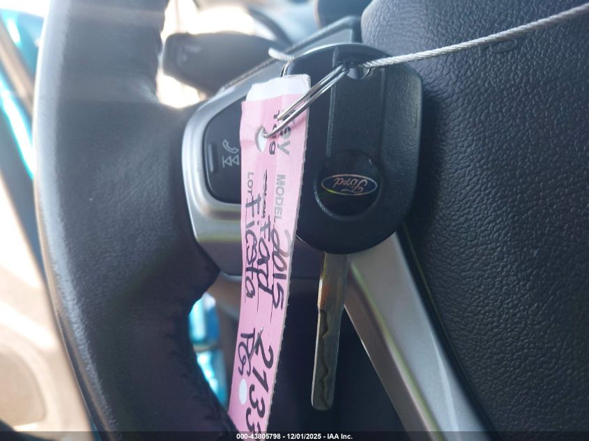 2015 Ford Fiesta Se VIN: 3FADP4EJXFM129851 Lot: 43805798