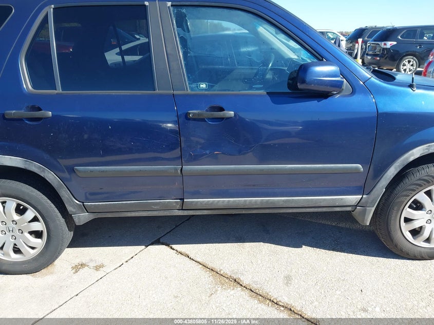 2005 Honda Cr-V Ex VIN: JHLRD78815C008602 Lot: 43805805