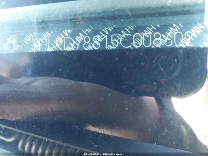 2005 Honda Cr-V Ex VIN: JHLRD78815C008602 Lot: 43805805