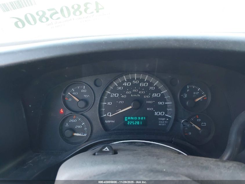 2007 Chevrolet Express Work Van VIN: 1GCHG35U971161351 Lot: 43805806