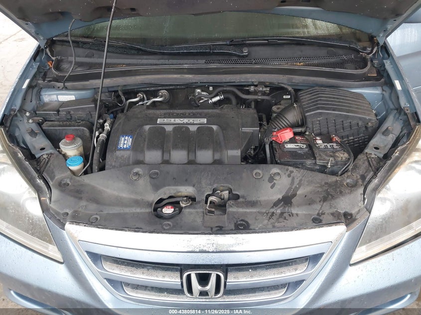 2006 Honda Odyssey Ex-L VIN: 5FNRL38616B096000 Lot: 43805814