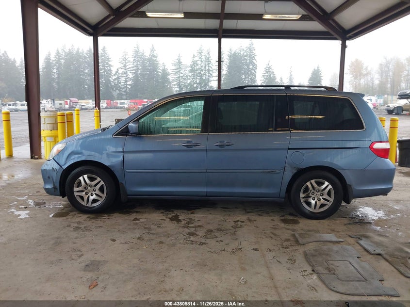 2006 Honda Odyssey Ex-L VIN: 5FNRL38616B096000 Lot: 43805814