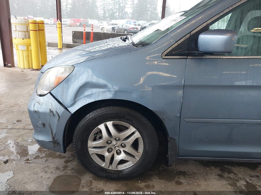 2006 Honda Odyssey Ex-L VIN: 5FNRL38616B096000 Lot: 43805814