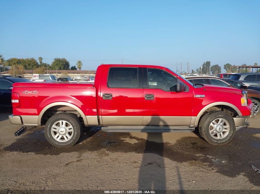 2004 Ford F-150 Fx4/Lariat/Xlt VIN: 1FTPW14544KB76763 Lot: 43805817