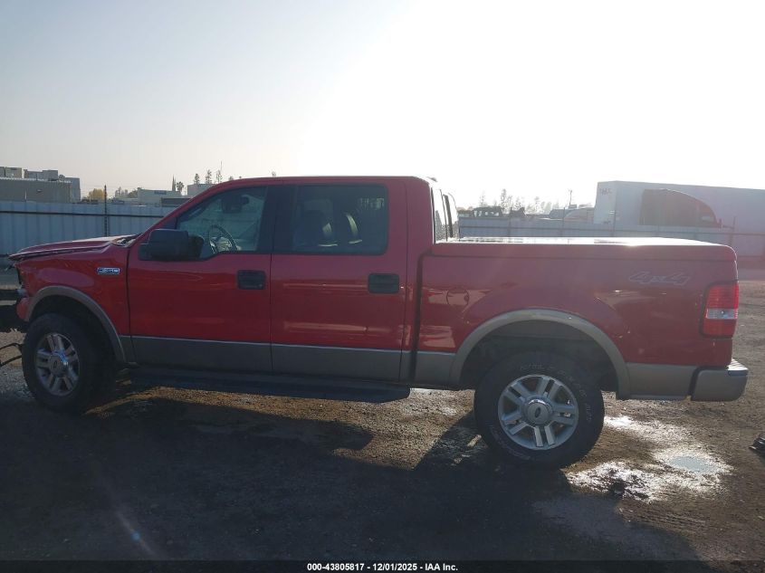 2004 Ford F-150 Fx4/Lariat/Xlt VIN: 1FTPW14544KB76763 Lot: 43805817