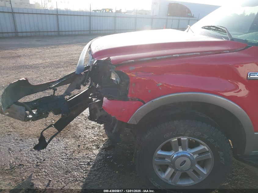 2004 Ford F-150 Fx4/Lariat/Xlt VIN: 1FTPW14544KB76763 Lot: 43805817