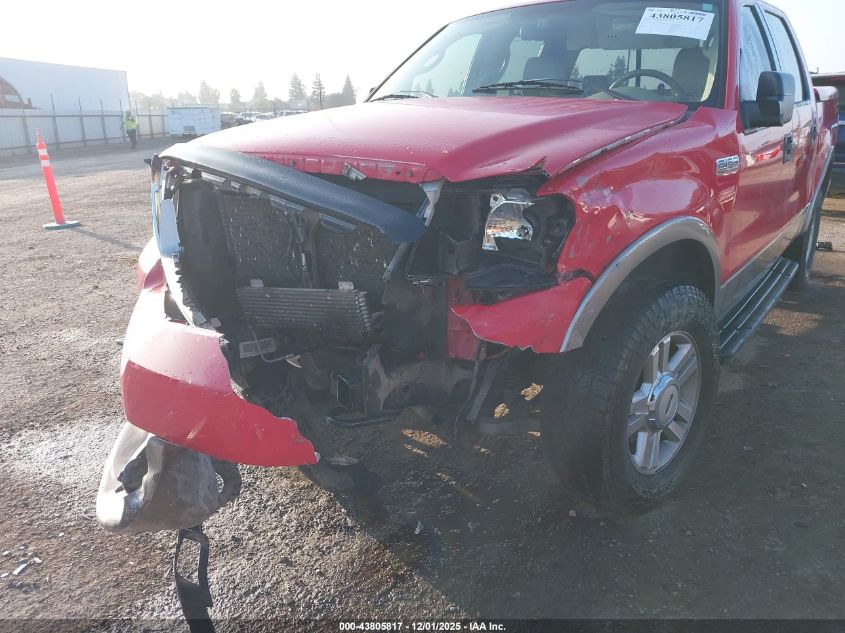 2004 Ford F-150 Fx4/Lariat/Xlt VIN: 1FTPW14544KB76763 Lot: 43805817