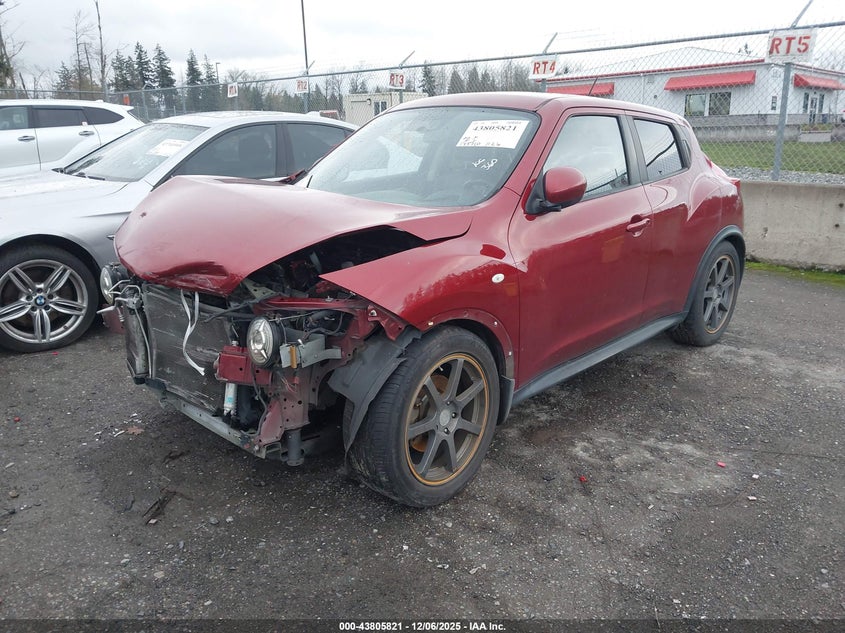Vin: jn8af5mv7ct123405, lot: 44301279, nissan juke sl 20122