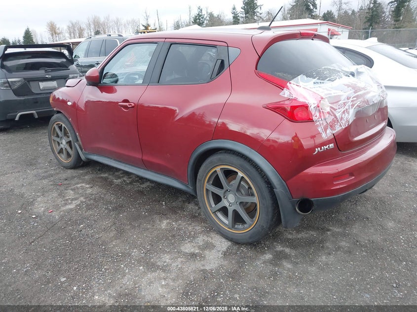 Vin: jn8af5mv7ct123405, lot: 44301279, nissan juke sl 20123