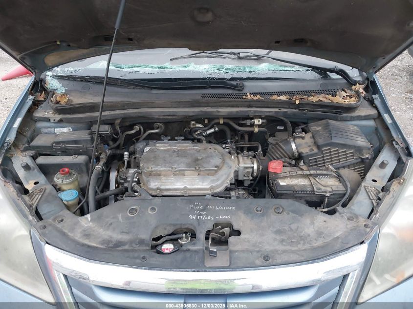 2009 Honda Odyssey Ex-L VIN: 5FNRL38699B034137 Lot: 43805830