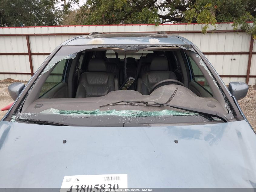 2009 Honda Odyssey Ex-L VIN: 5FNRL38699B034137 Lot: 43805830