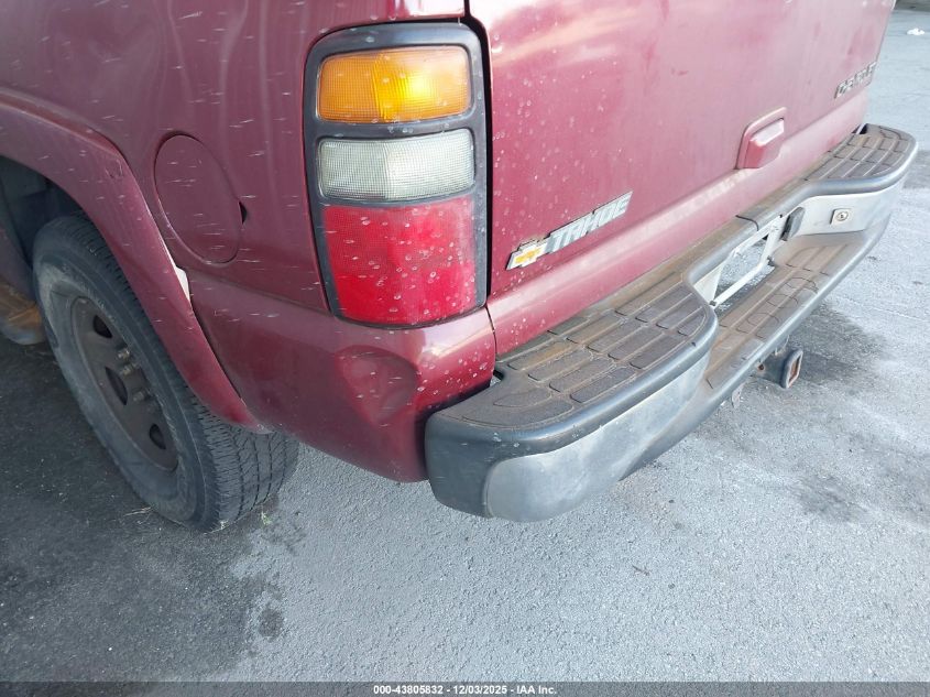 2005 Chevrolet Tahoe Lt VIN: 1GNEK13T85J244175 Lot: 43805832