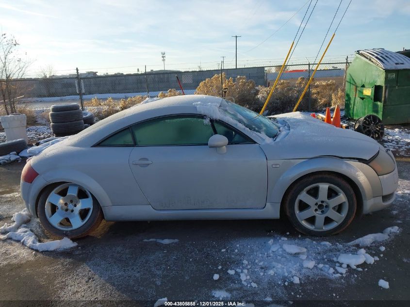 2001 Audi Tt VIN: TRUWT28N011003219 Lot: 43805858