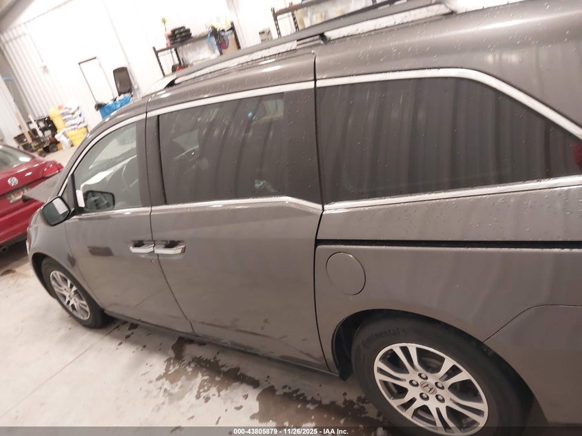 2012 Honda Odyssey Ex-L VIN: 5FNRL5H61CB081861 Lot: 43805879