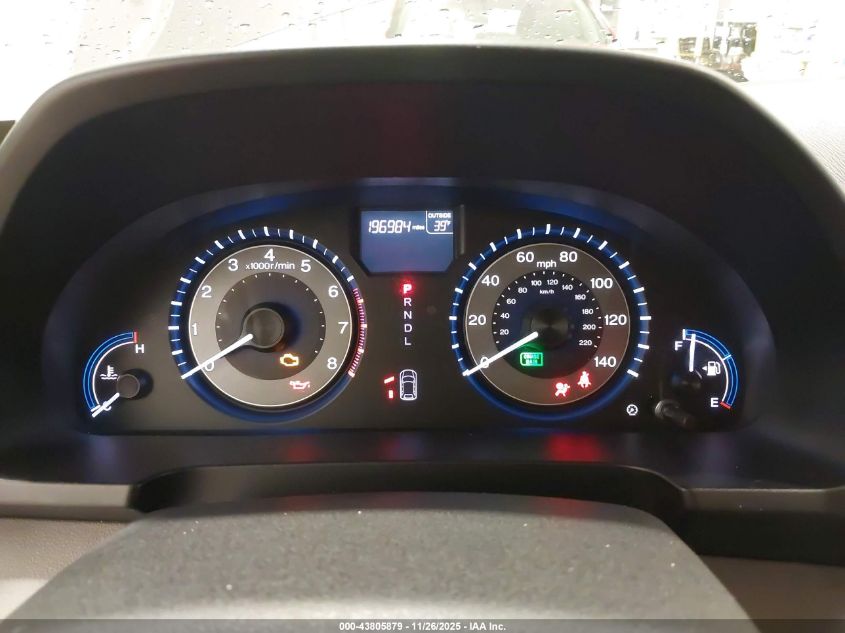 2012 Honda Odyssey Ex-L VIN: 5FNRL5H61CB081861 Lot: 43805879