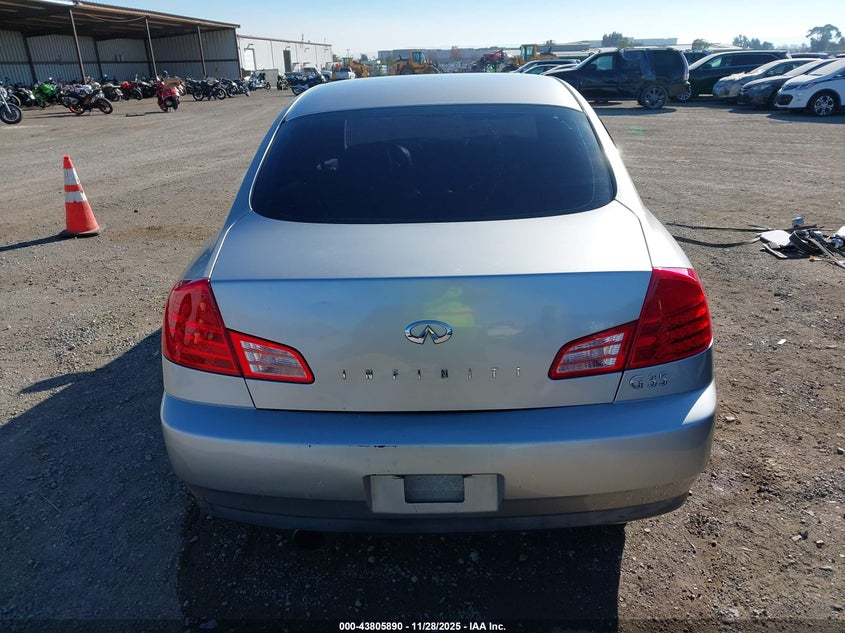 2003 Infiniti G35 Luxury Leather VIN: JNKCV51E13M323958 Lot: 43805890