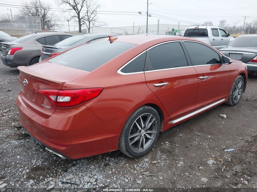 2015 HYUNDAI SONATA auction photo 4