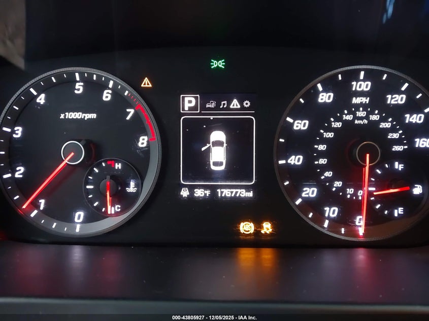 2015 HYUNDAI SONATA auction photo 7