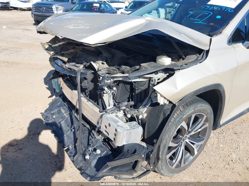 2018 Lexus Rx 350 VIN: 2T2ZZMCA3JC111976 Lot: 43805976