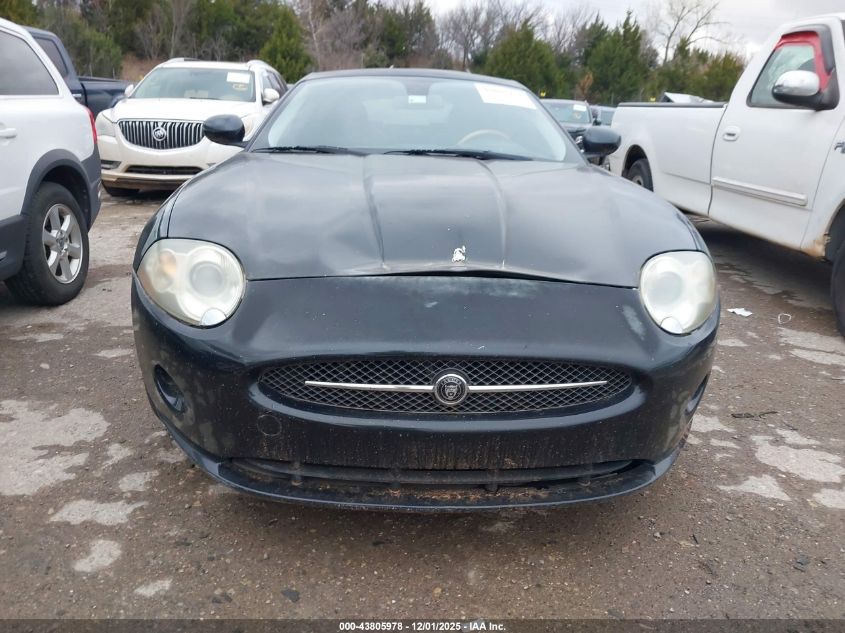 2007 Jaguar Xk VIN: SAJWA43B775B12792 Lot: 43805978