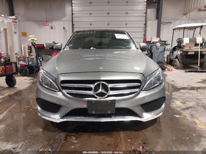 2016 Mercedes-Benz C 300 Sport 4Matic VIN: 55SWF4KB0GU115917 Lot: 43805988