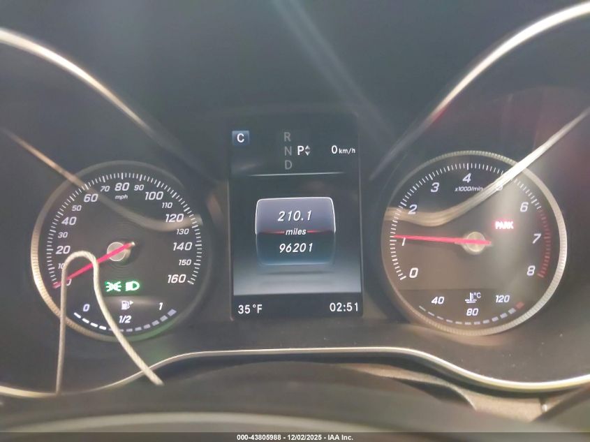 2016 Mercedes-Benz C 300 Sport 4Matic VIN: 55SWF4KB0GU115917 Lot: 43805988