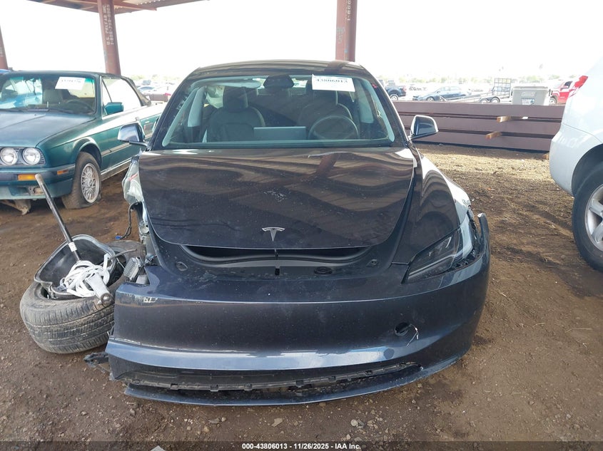 2025 Tesla Model 3 Long Range All-Wheel Drive VIN: 5YJ3E1EB5SF008758 Lot: 43806013