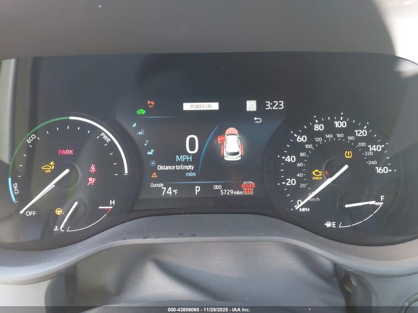 2025 Toyota Sienna Xle VIN: 5TDYRKEC8SS267880 Lot: 43806065