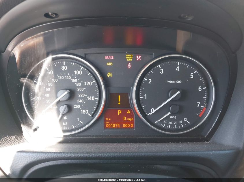 2009 BMW 328I VIN: WBAPH77599NM30513 Lot: 43806068