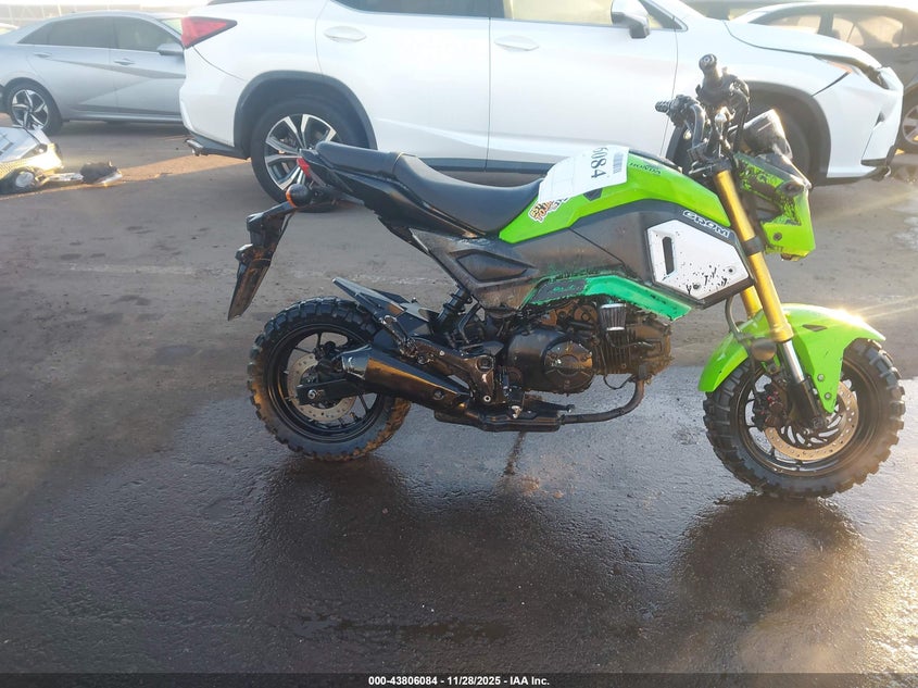 2020 Honda Grom 125 VIN: MLHJC7518L5210307 Lot: 43806084