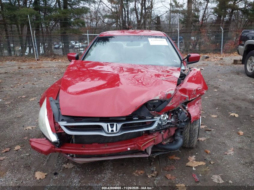 2006 Honda Accord 2.4 Lx VIN: 1HGCM72346A015235 Lot: 43806085