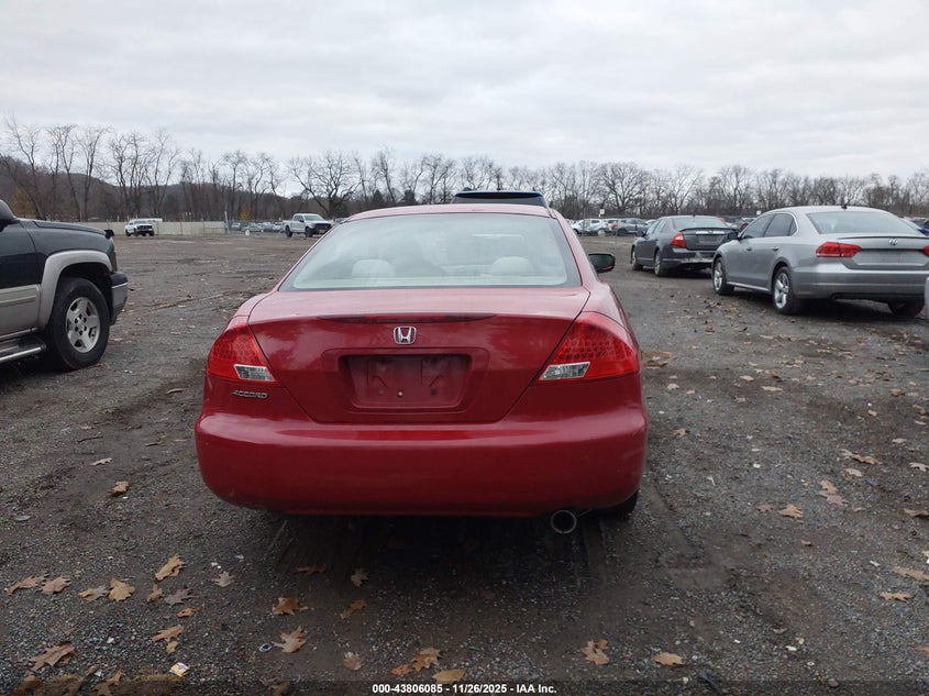 2006 Honda Accord 2.4 Lx VIN: 1HGCM72346A015235 Lot: 43806085