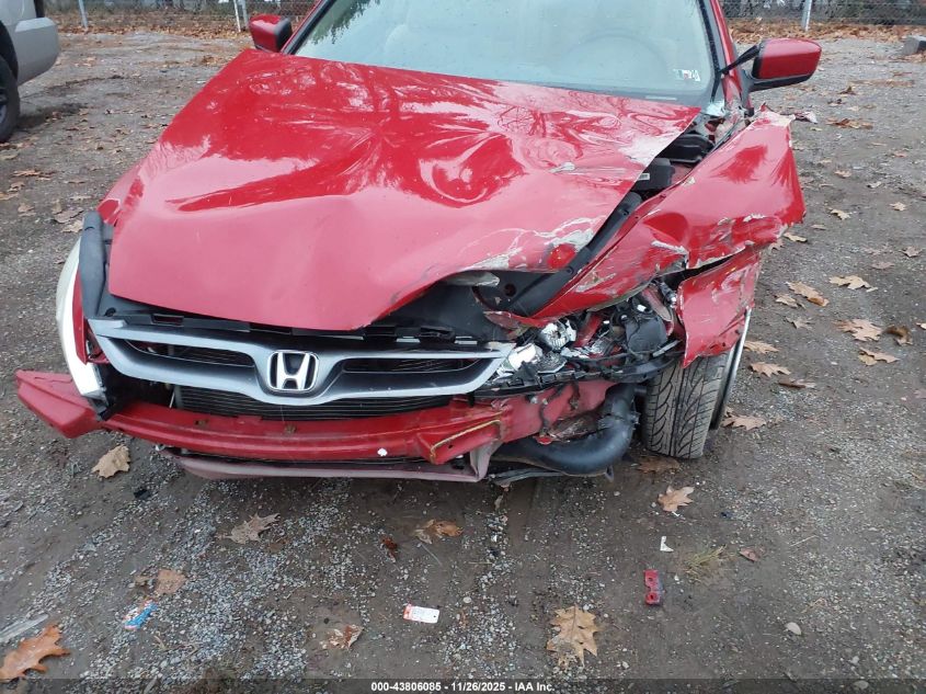 2006 Honda Accord 2.4 Lx VIN: 1HGCM72346A015235 Lot: 43806085