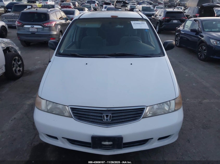 2000 Honda Odyssey Lx VIN: 2HKRL1857YH547284 Lot: 43806107