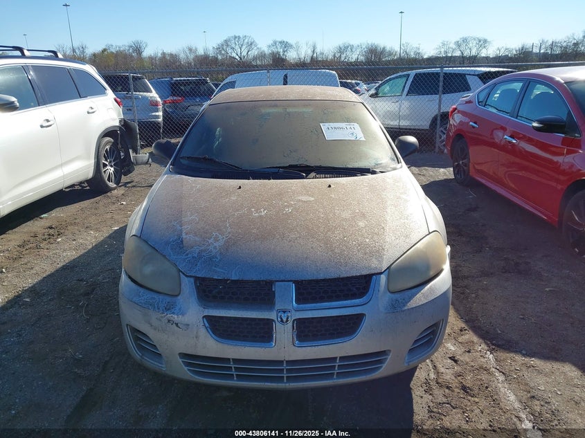 2005 Dodge Stratus Sxt VIN: 1B3EL46T55N645163 Lot: 43806141
