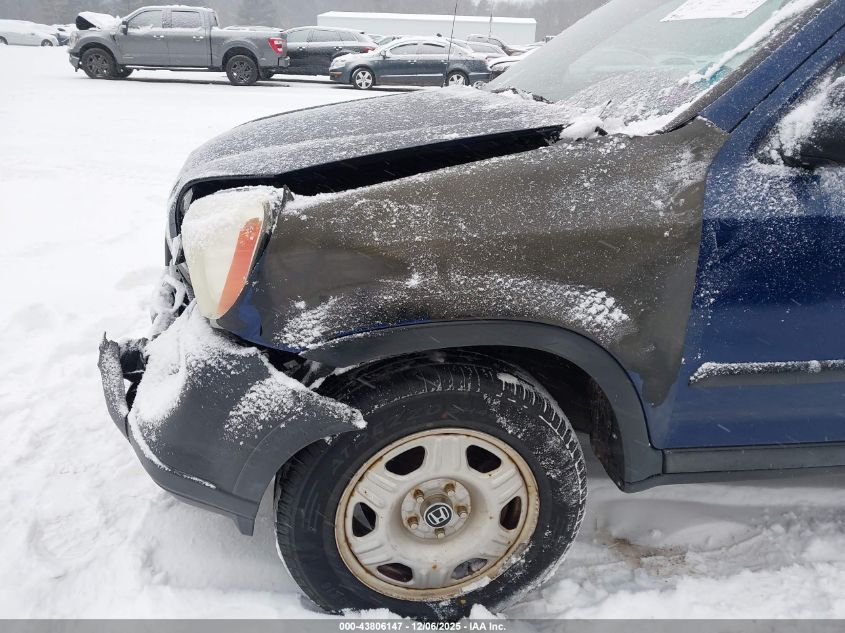 2005 Honda Cr-V Lx VIN: SHSRD78565U306285 Lot: 43806147