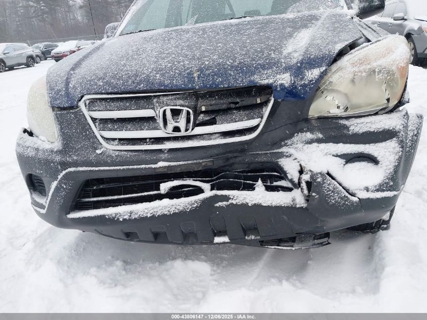 2005 Honda Cr-V Lx VIN: SHSRD78565U306285 Lot: 43806147