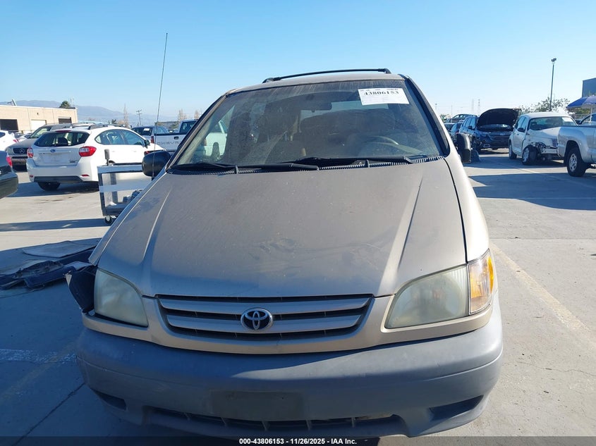 2003 Toyota Sienna Ce VIN: 4T3ZF19C33U536174 Lot: 43806153