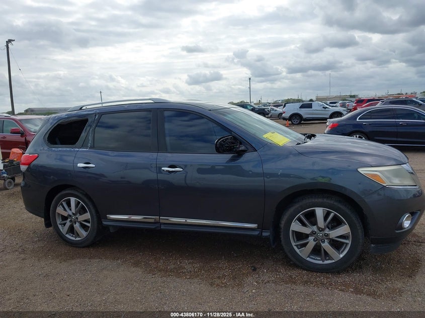 2014 Nissan Pathfinder Platinum VIN: 5N1AR2MN3EC616174 Lot: 43806170