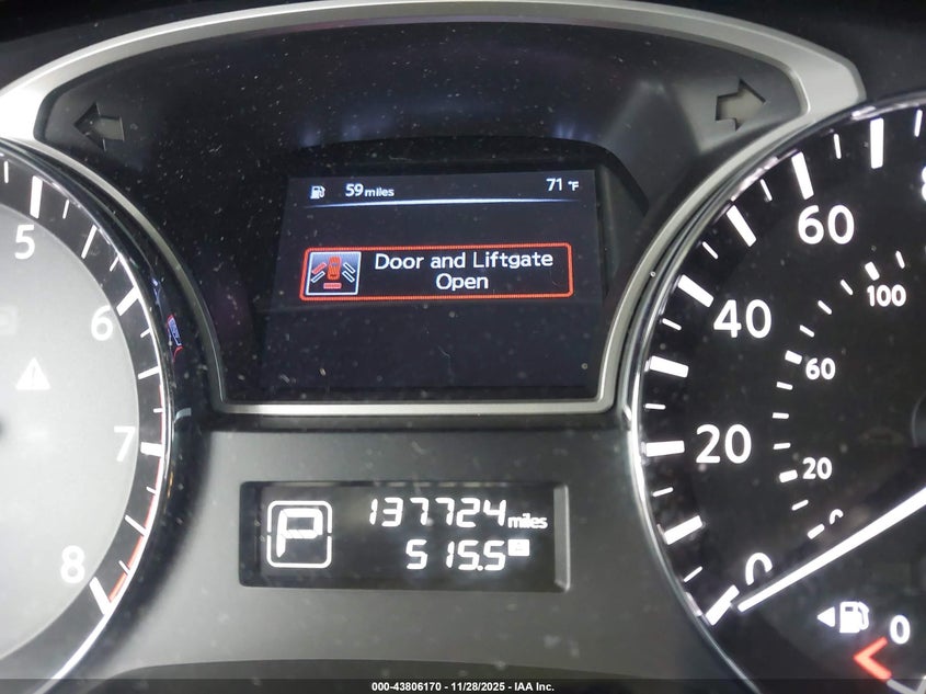 2014 Nissan Pathfinder Platinum VIN: 5N1AR2MN3EC616174 Lot: 43806170