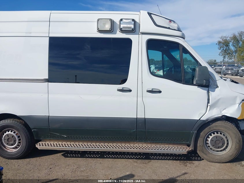 2019 Mercedes-Benz Sprinter 2500 Standard Roof V6 VIN: W1W4EBHY0KT019517 Lot: 43806174