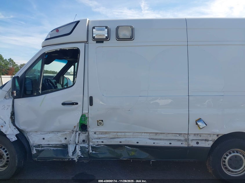 2019 Mercedes-Benz Sprinter 2500 Standard Roof V6 VIN: W1W4EBHY0KT019517 Lot: 43806174