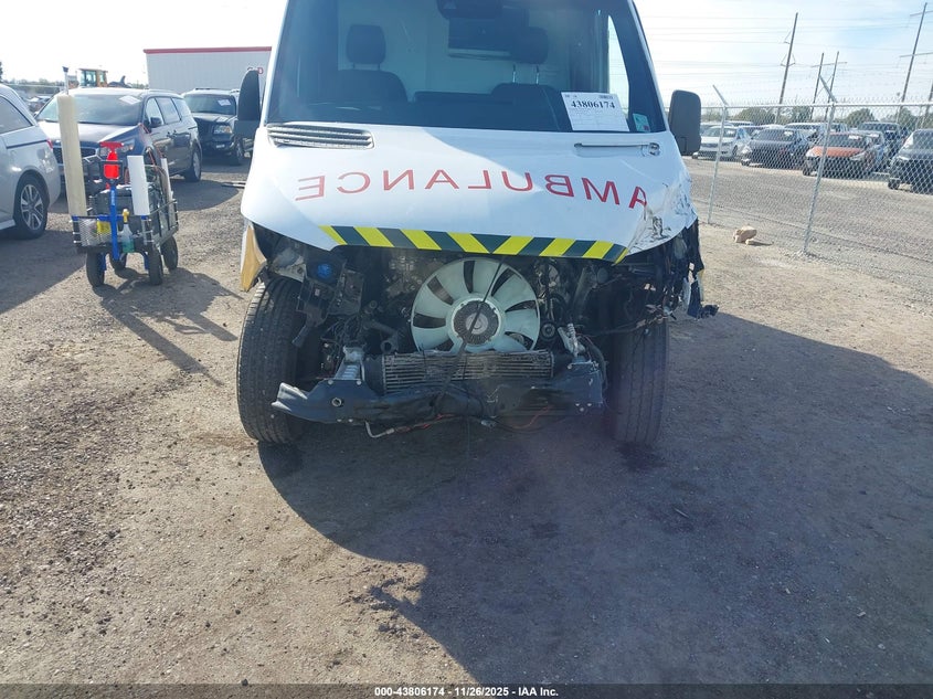 2019 Mercedes-Benz Sprinter 2500 Standard Roof V6 VIN: W1W4EBHY0KT019517 Lot: 43806174