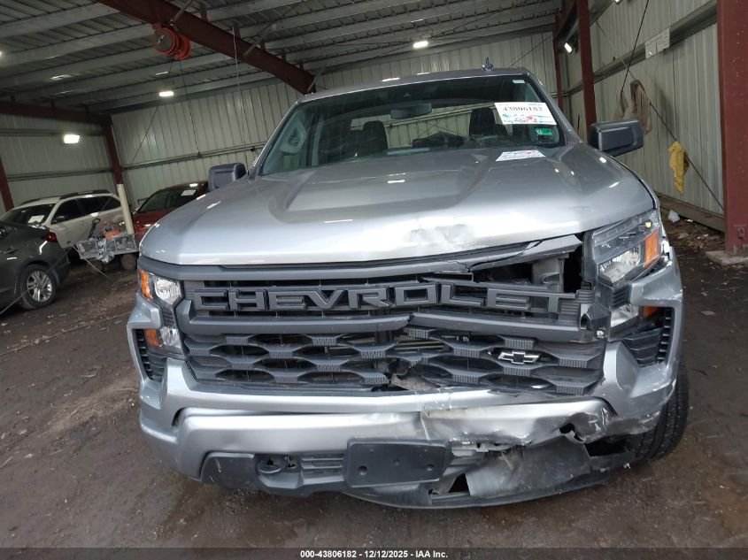 2023 Chevrolet Silverado 1500 2Wd Standard Bed Custom VIN: 1GCRABEK3PZ208535 Lot: 43806182