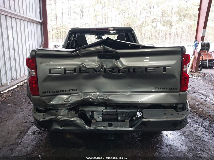 2023 Chevrolet Silverado 1500 2Wd Standard Bed Custom VIN: 1GCRABEK3PZ208535 Lot: 43806182