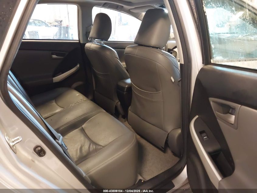 2014 Toyota Prius Three VIN: JTDKN3DUXE0380738 Lot: 43806184