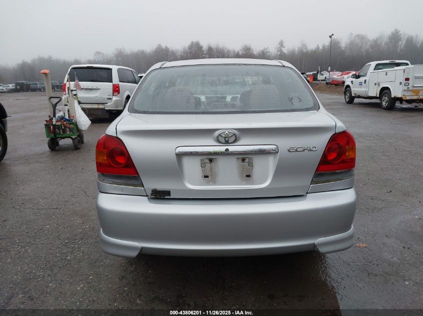 2003 Toyota Echo VIN: JTDBT123635040636 Lot: 43806201
