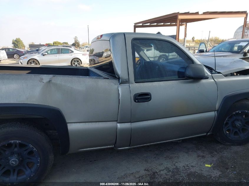 2003 Chevrolet Silverado 1500 Ls VIN: 1GCEC14T73Z163378 Lot: 43806206
